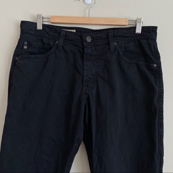 𝅺adriano Goldschmied AG The Graduate Black Pant Tailored Leg Men's Sz 32x32 - Picture 4 of 9